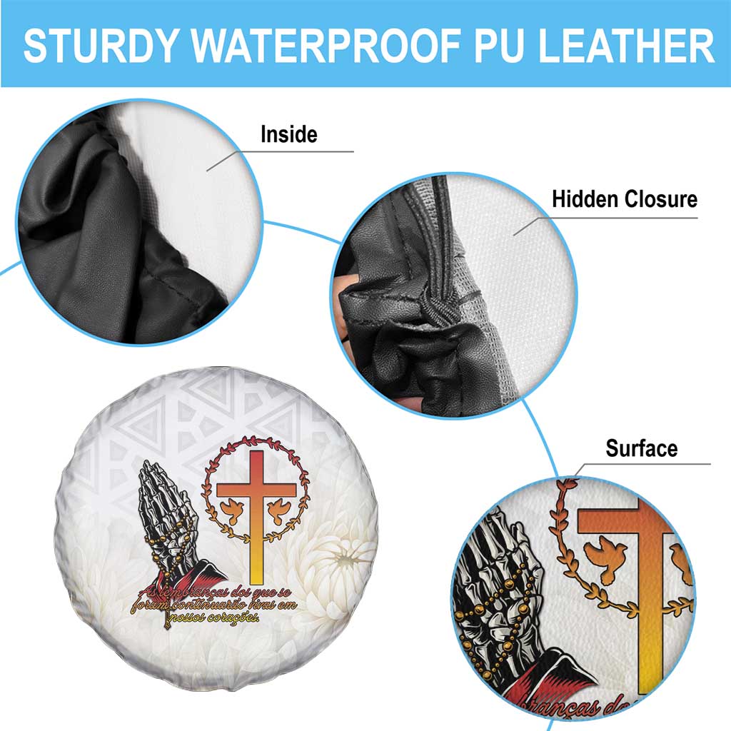 Angola All Souls Day Spare Tire Cover Together in Remembrance - Wonder Print Shop