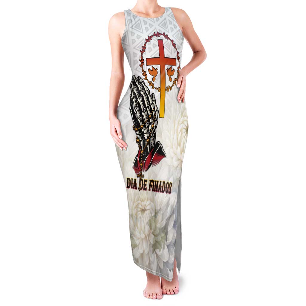 Angola All Souls Day Tank Maxi Dress Together in Remembrance - Wonder Print Shop