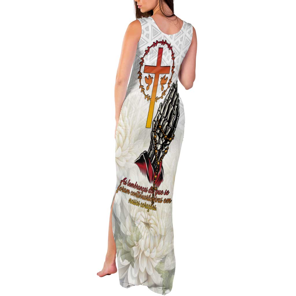 Angola All Souls Day Tank Maxi Dress Together in Remembrance - Wonder Print Shop