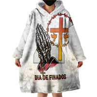 Angola All Souls Day Wearable Blanket Hoodie Together in Remembrance - Wonder Print Shop