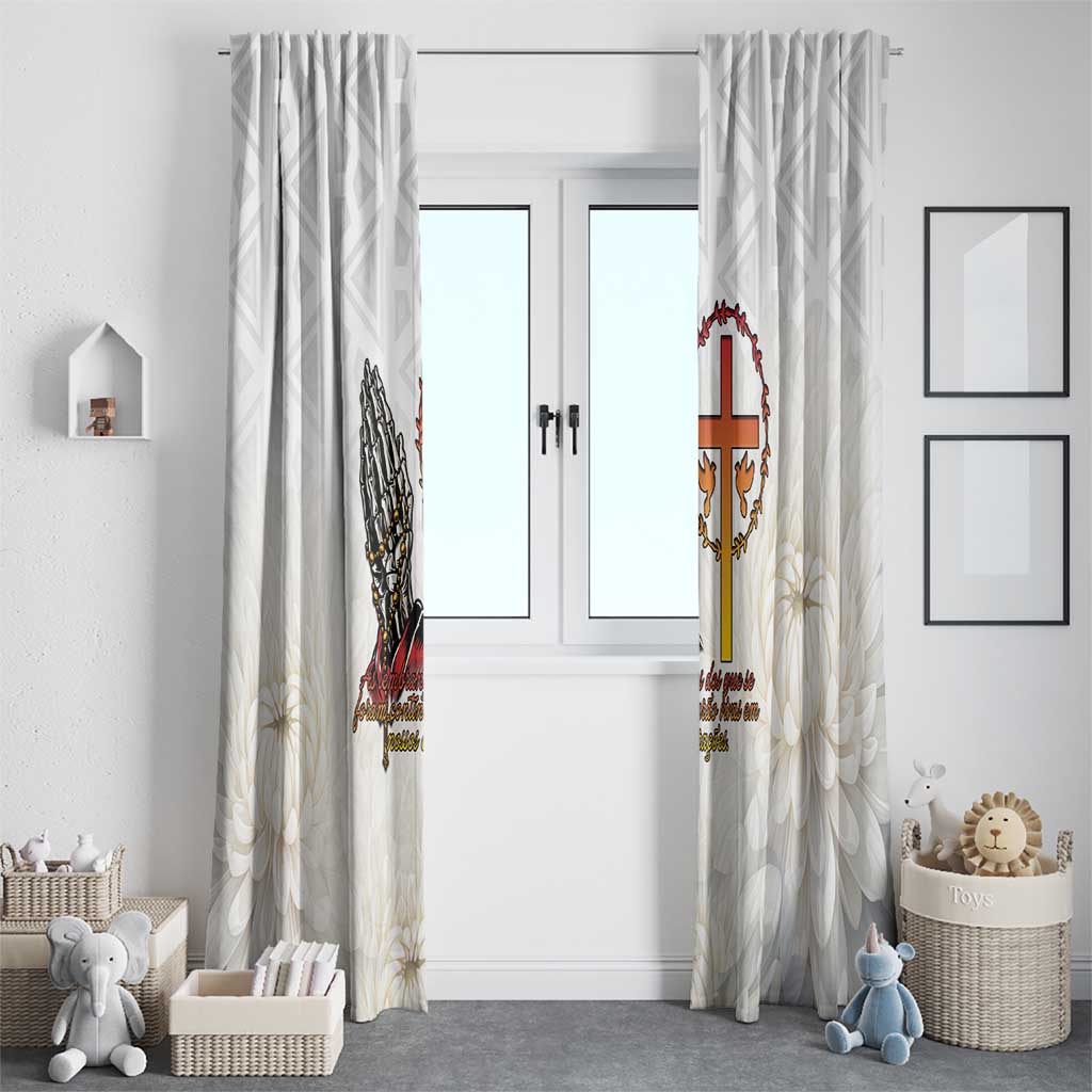 Angola All Souls Day Window Curtain Together in Remembrance - Wonder Print Shop