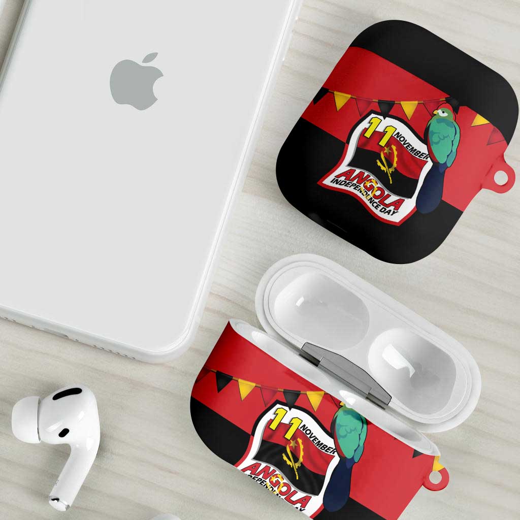 Happy Angola AirPods Case 50 Years of Independence - Wonder Print Shop