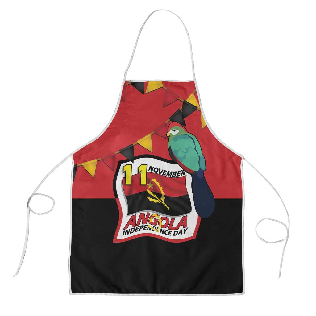 Happy Angola Apron 50 Years of Independence - Wonder Print Shop