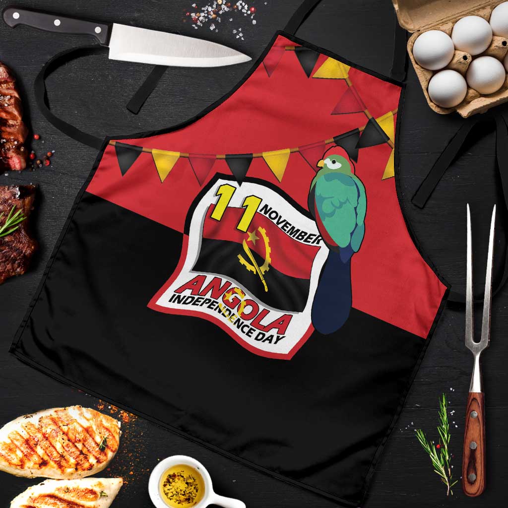 Happy Angola Apron 50 Years of Independence - Wonder Print Shop