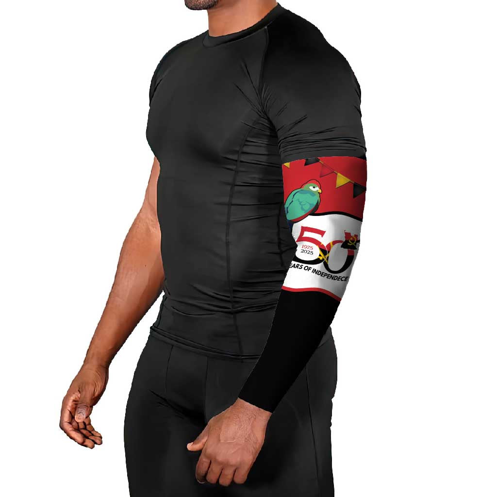 Happy Angola Arm Sleeves 50 Years of Independence - Wonder Print Shop