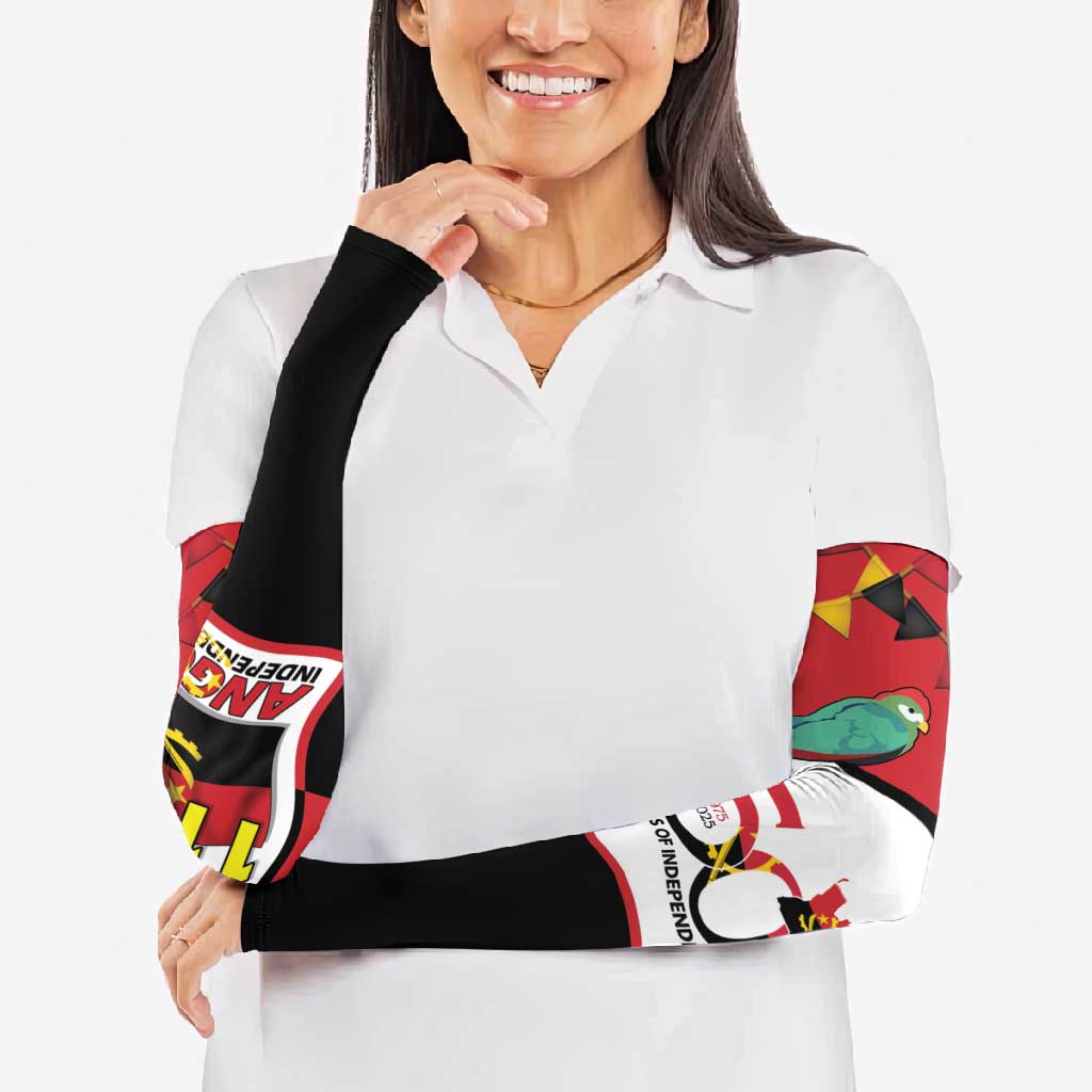 Happy Angola Arm Sleeves 50 Years of Independence - Wonder Print Shop