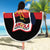 Happy Angola Beach Blanket 50 Years of Independence - Wonder Print Shop
