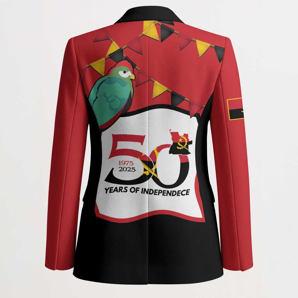 Happy Angola Blazer 50 Years of Independence - Wonder Print Shop