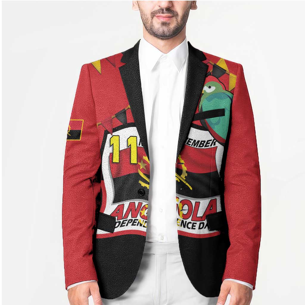 Happy Angola Blazer 50 Years of Independence - Wonder Print Shop