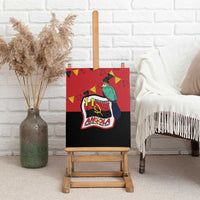 Happy Angola Canvas Wall Art 50 Years of Independence - Wonder Print Shop