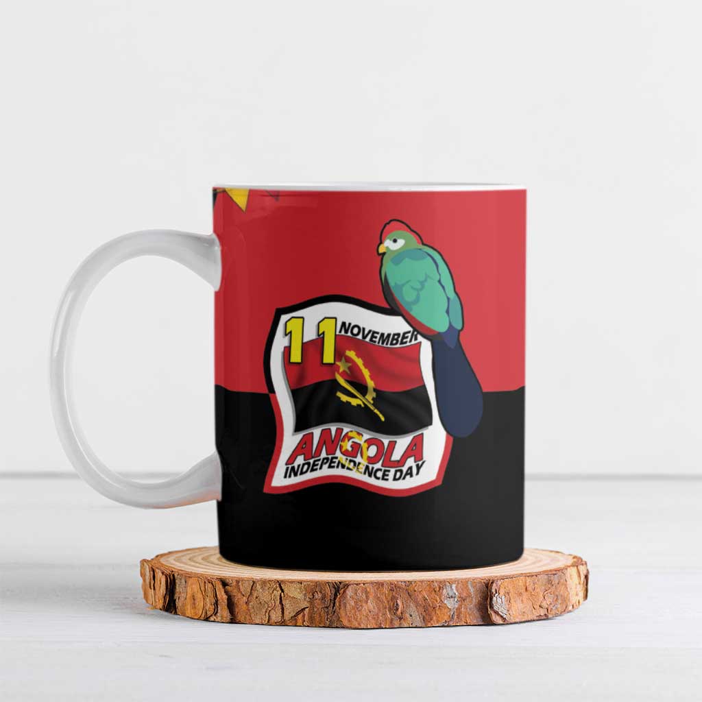 Happy Angola Ceramic Mug 50 Years of Independence - Wonder Print Shop