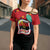 Happy Angola Cross Shoulder Shirt 50 Years of Independence - Wonder Print Shop
