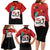 Happy Angola Family Matching Long Sleeve Bodycon Dress and Hawaiian Shirt 50 Years of Independence - Wonder Print Shop