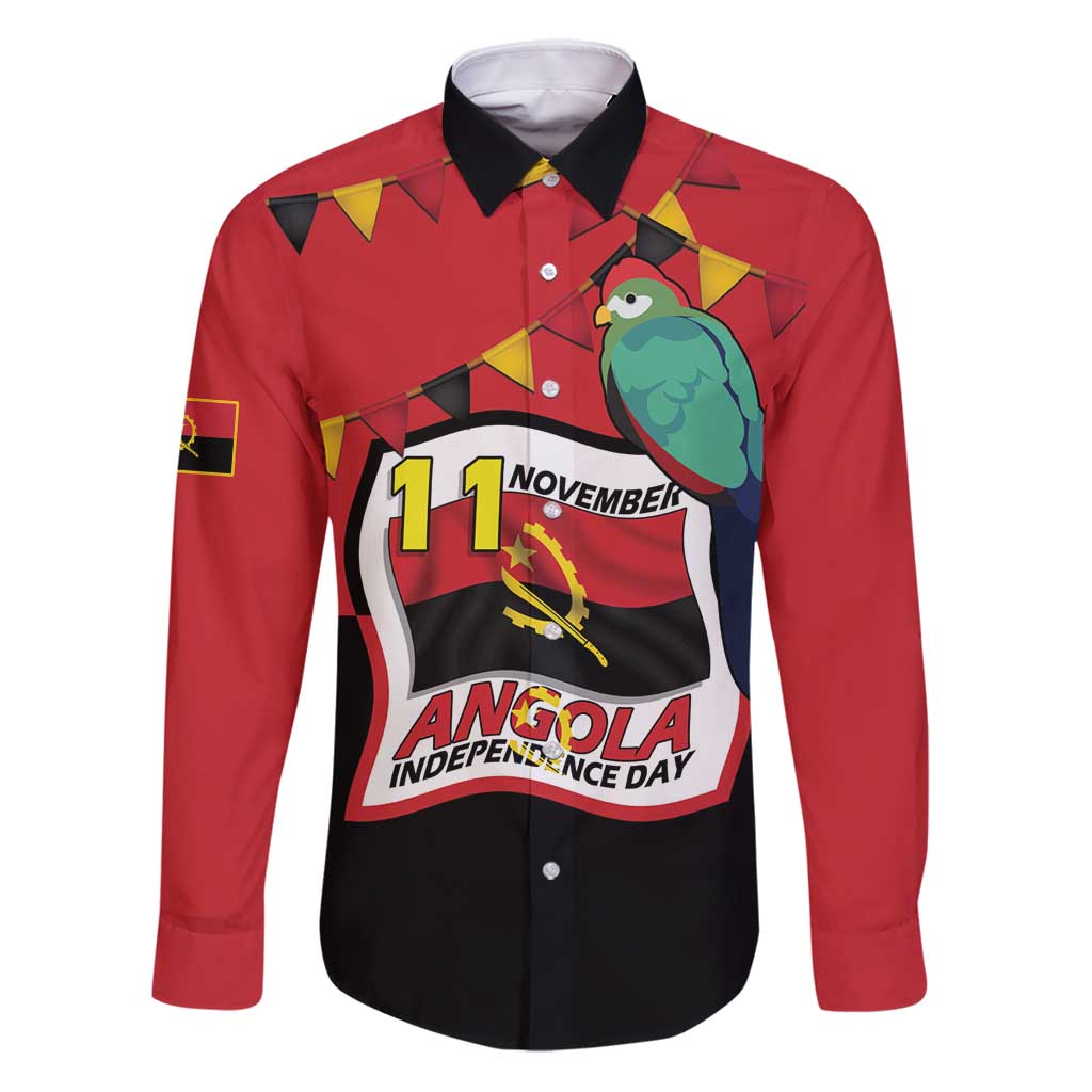 Happy Angola Family Matching Puletasi and Hawaiian Shirt 50 Years of Independence - Wonder Print Shop