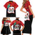 Happy Angola Family Matching Short Sleeve Bodycon Dress and Hawaiian Shirt 50 Years of Independence - Wonder Print Shop
