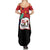 Happy Angola Family Matching Summer Maxi Dress and Hawaiian Shirt 50 Years of Independence - Wonder Print Shop