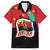 Happy Angola Family Matching Tank Maxi Dress and Hawaiian Shirt 50 Years of Independence - Wonder Print Shop
