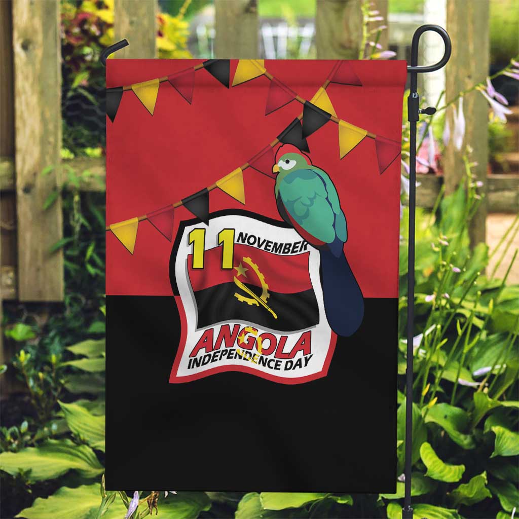 Happy Angola Garden Flag 50 Years of Independence - Wonder Print Shop
