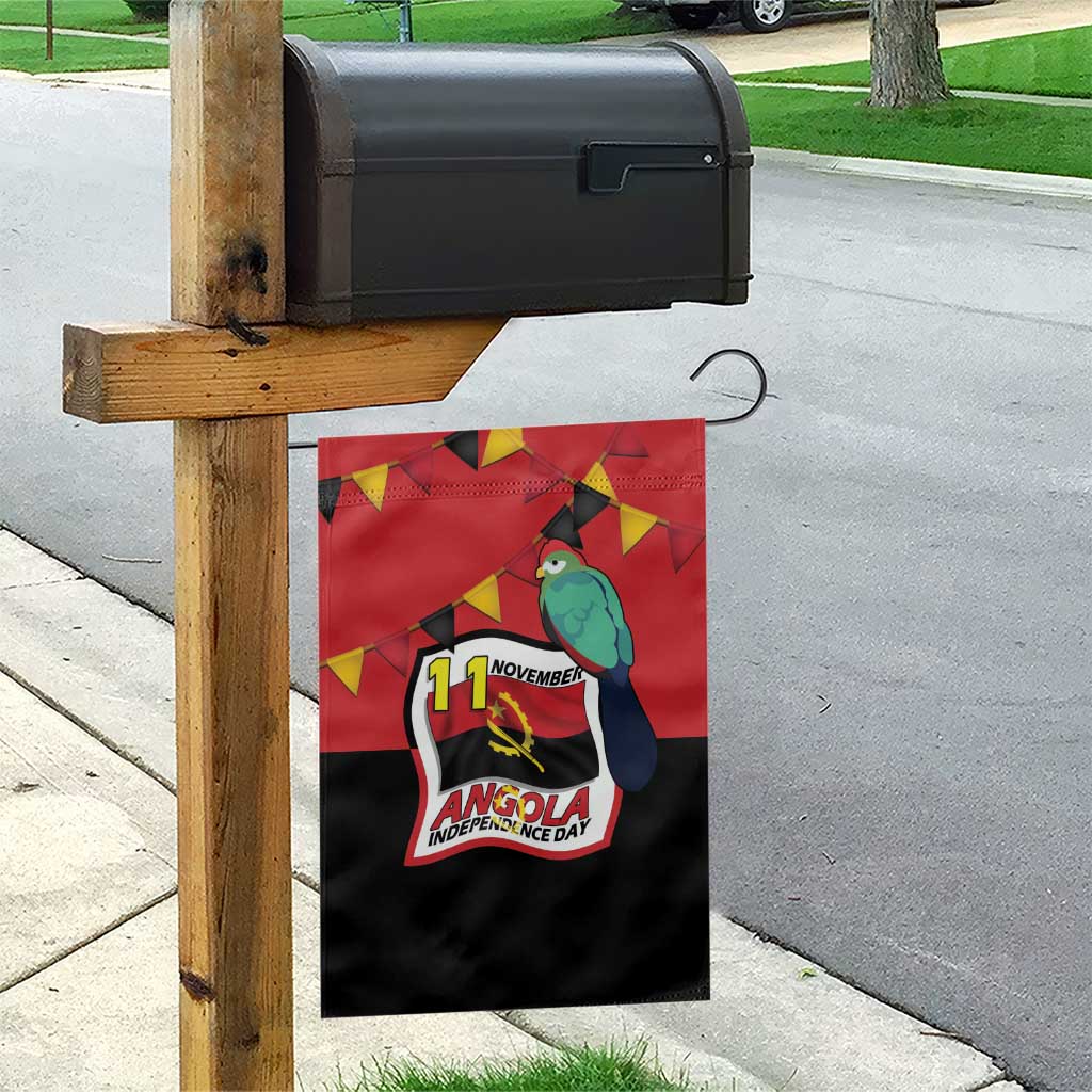 Happy Angola Garden Flag 50 Years of Independence - Wonder Print Shop