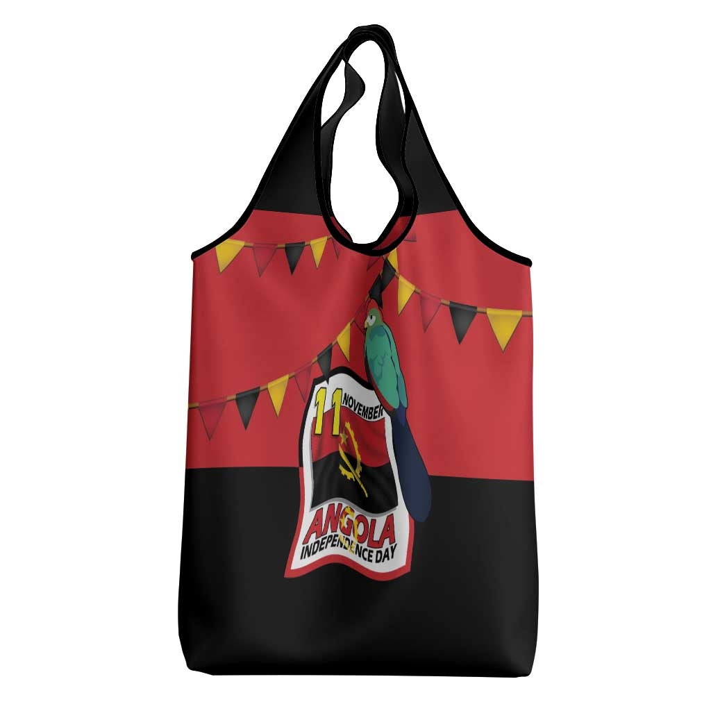Happy Angola Grocery Bag 50 Years of Independence - Wonder Print Shop