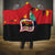 Happy Angola Hooded Blanket 50 Years of Independence - Wonder Print Shop