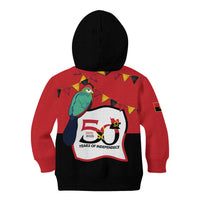 Happy Angola Kid Hoodie 50 Years of Independence - Wonder Print Shop