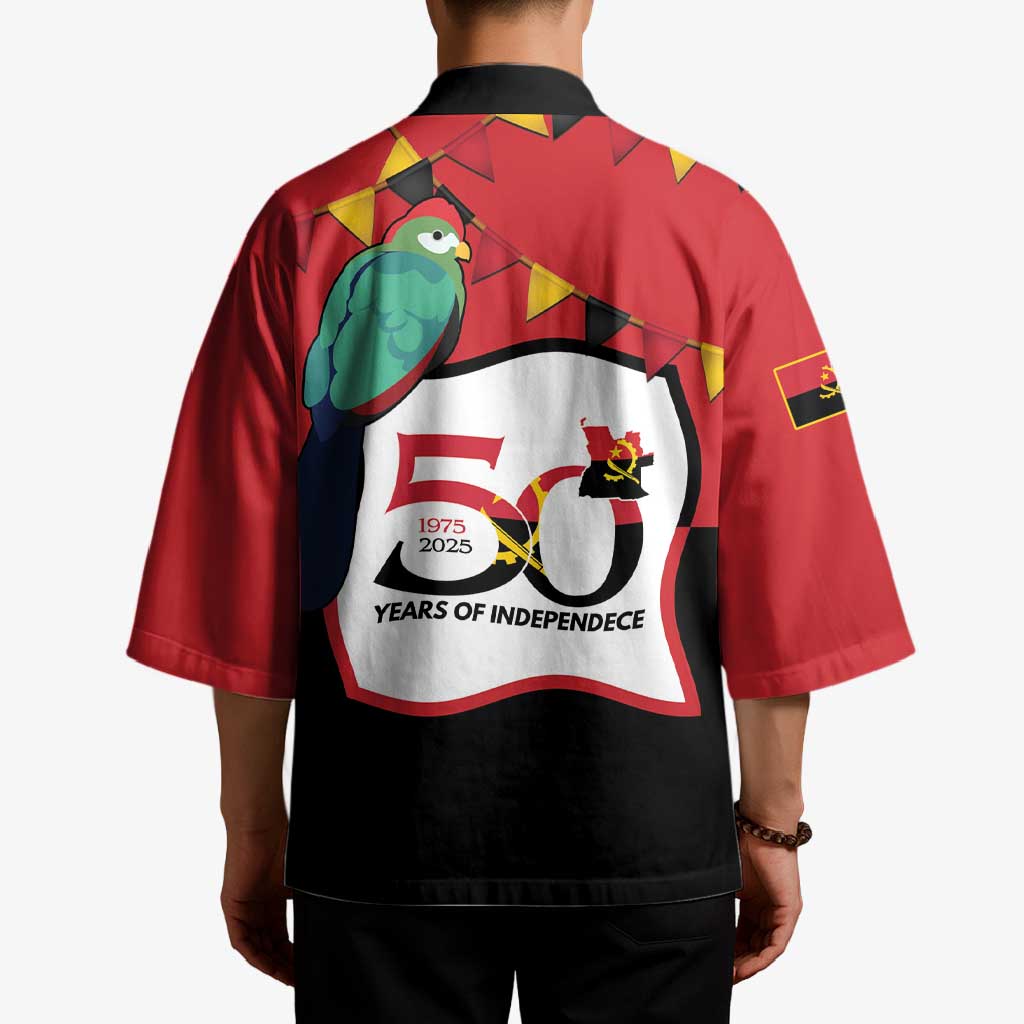 Happy Angola Kimono 50 Years of Independence - Wonder Print Shop