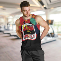 Happy Angola Men Tank Top 50 Years of Independence - Wonder Print Shop