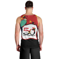 Happy Angola Men Tank Top 50 Years of Independence - Wonder Print Shop