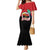 Happy Angola Mermaid Dress 50 Years of Independence - Wonder Print Shop