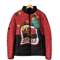 Happy Angola Padded Jacket 50 Years of Independence - Wonder Print Shop