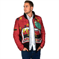 Happy Angola Padded Jacket 50 Years of Independence - Wonder Print Shop