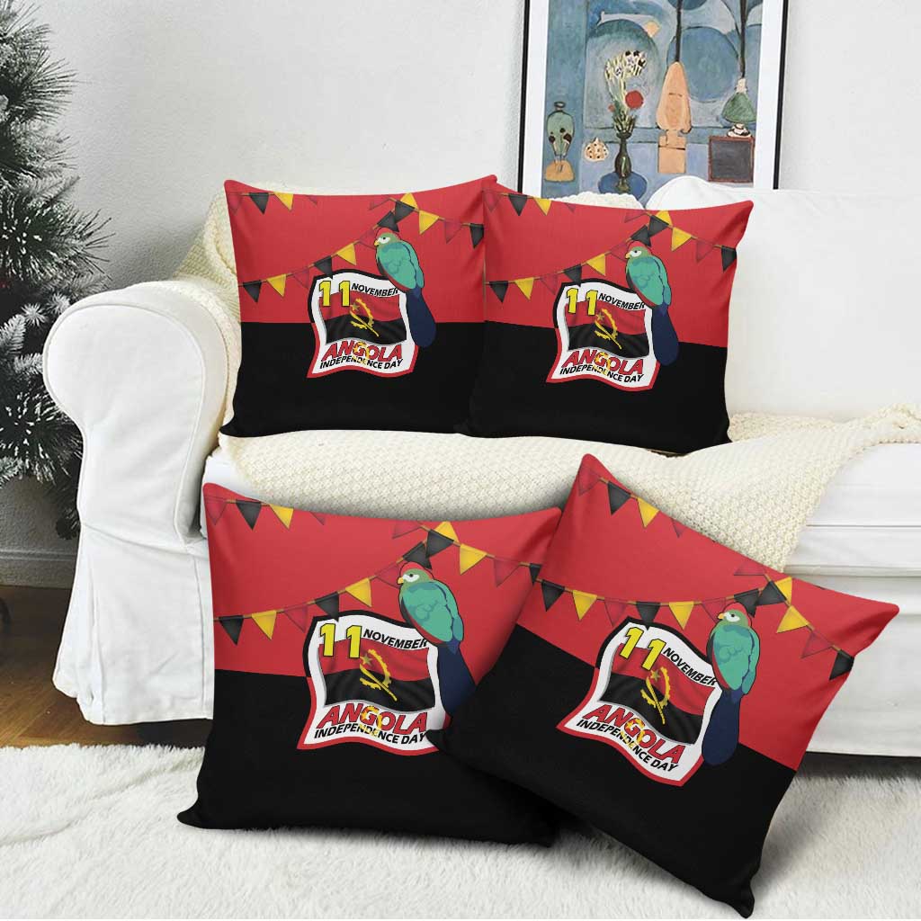 Happy Angola Pillow Cover 50 Years of Independence - Wonder Print Shop