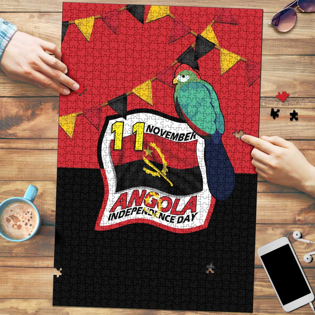 Happy Angola Puzzle 50 Years of Independence - Wonder Print Shop