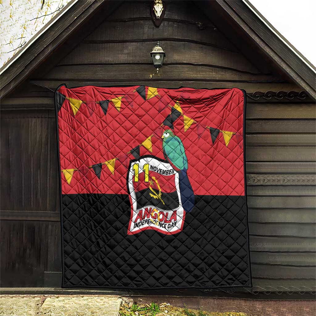 Happy Angola Quilt 50 Years of Independence - Wonder Print Shop