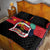 Happy Angola Quilt Bed Set 50 Years of Independence - Wonder Print Shop