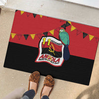 Happy Angola Rubber Doormat 50 Years of Independence - Wonder Print Shop