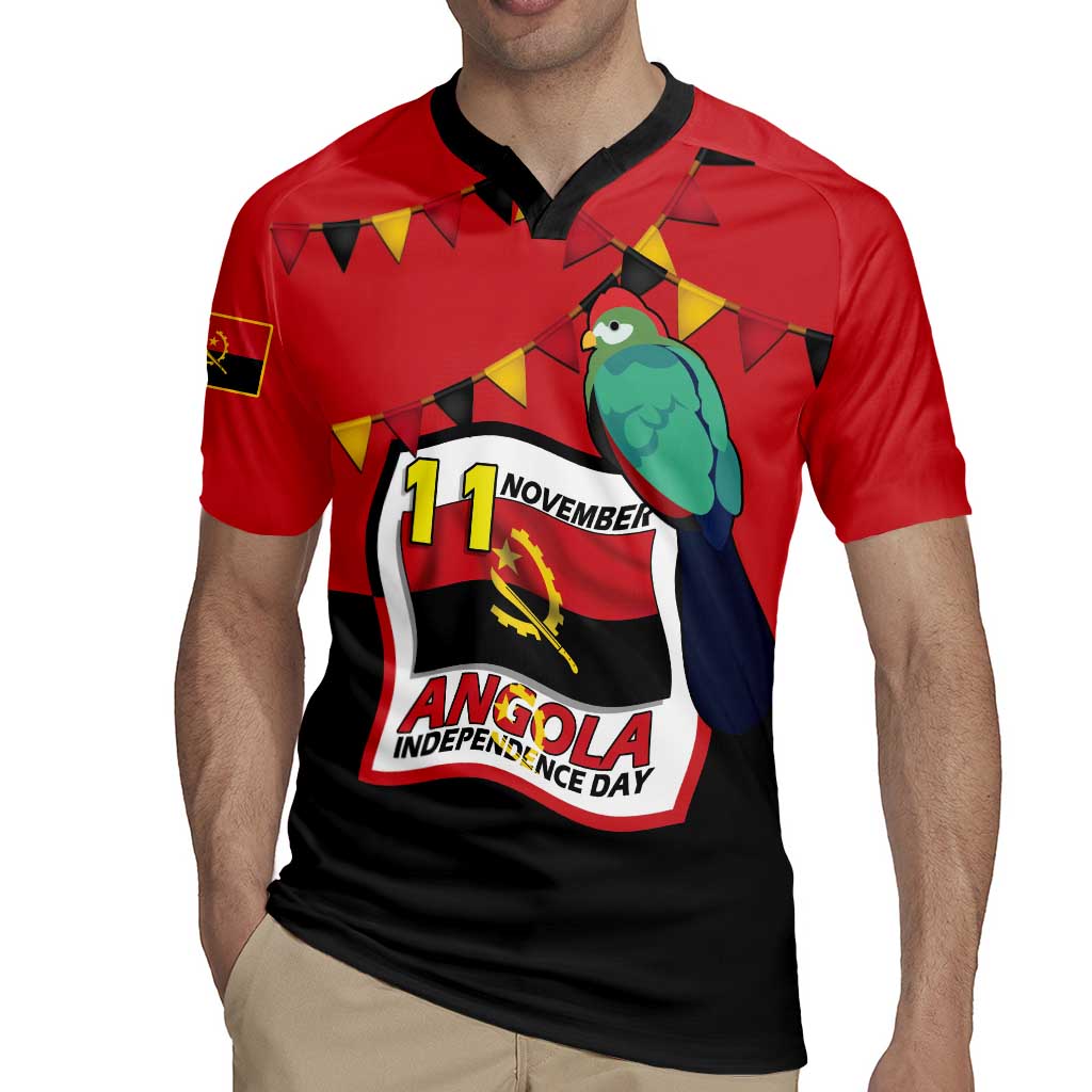 Happy Angola Rugby Jersey 50 Years of Independence - Wonder Print Shop