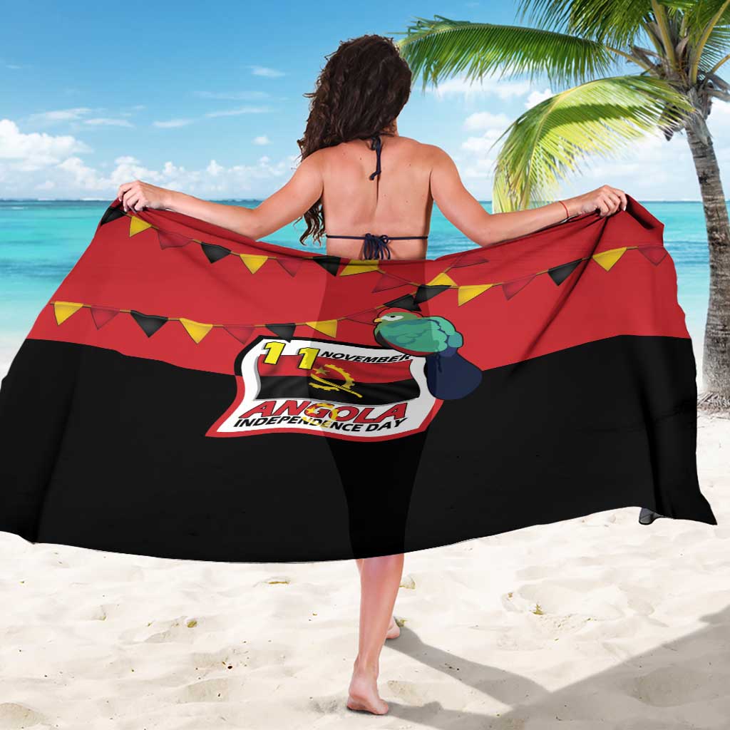 Happy Angola Sarong 50 Years of Independence - Wonder Print Shop