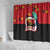 Happy Angola Shower Curtain 50 Years of Independence - Wonder Print Shop