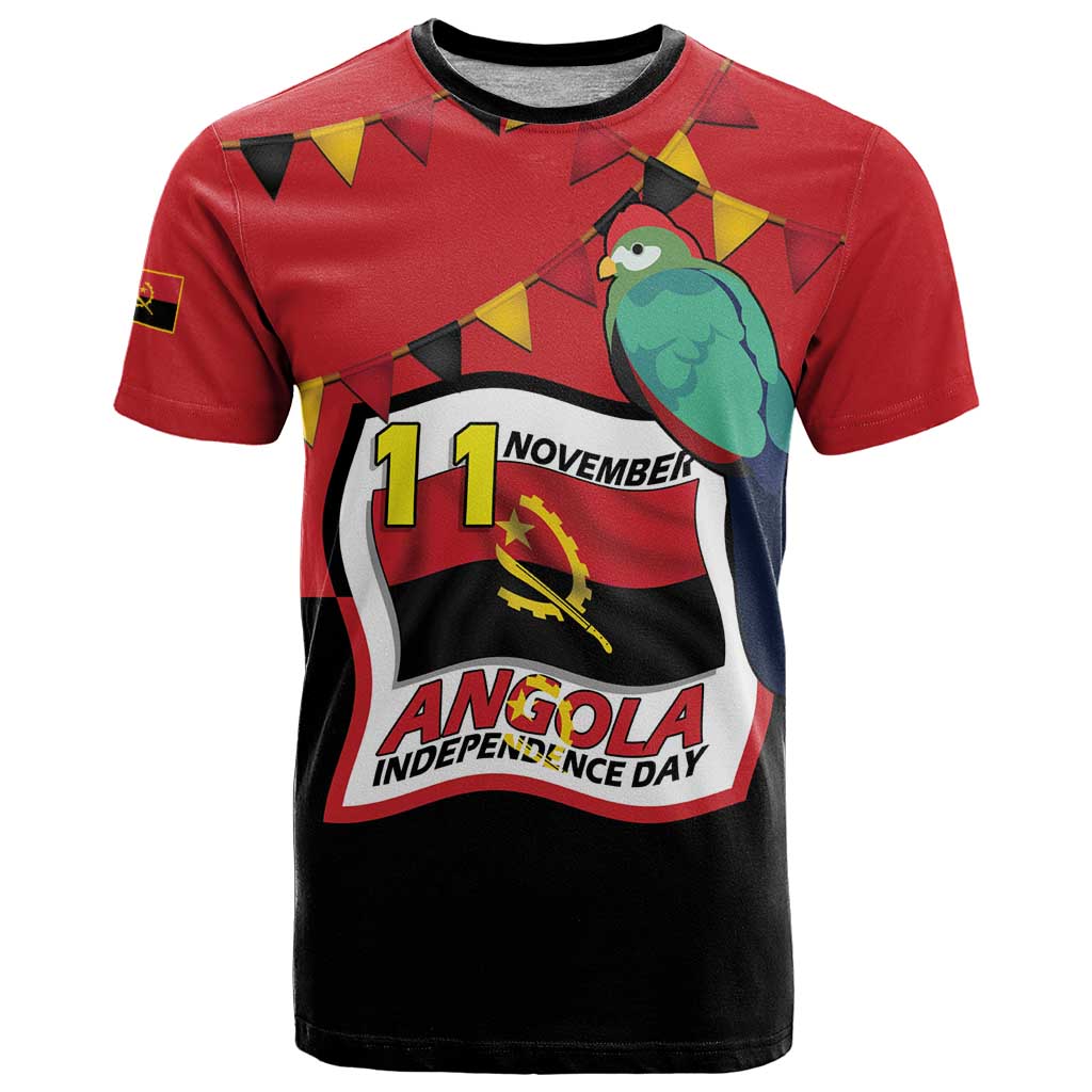 Happy Angola T Shirt 50 Years of Independence - Wonder Print Shop