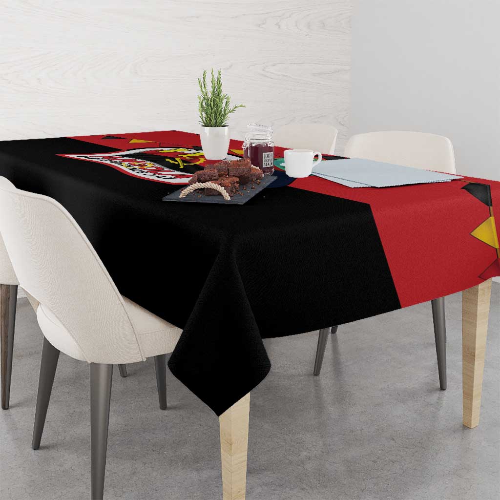 Happy Angola Tablecloth 50 Years of Independence - Wonder Print Shop