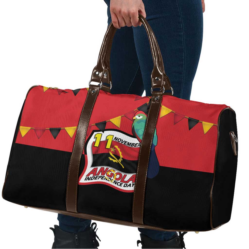 Happy Angola Travel Bag 50 Years of Independence - Wonder Print Shop