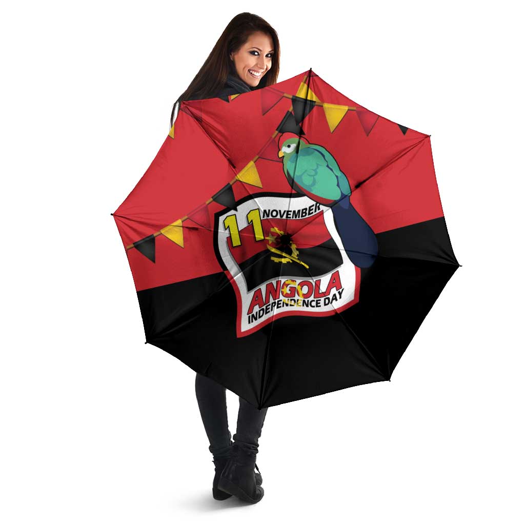 Happy Angola Umbrella 50 Years of Independence - Wonder Print Shop