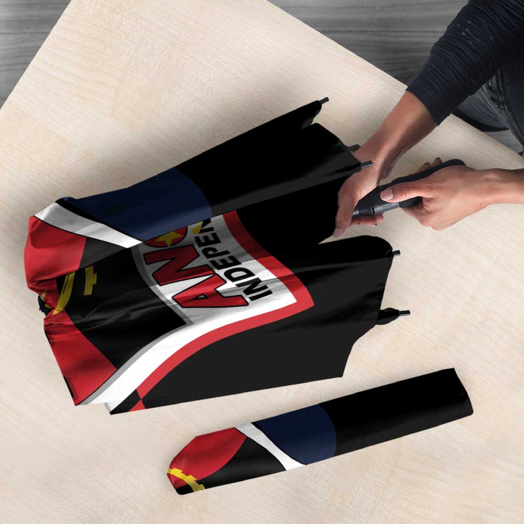 Happy Angola Umbrella 50 Years of Independence - Wonder Print Shop
