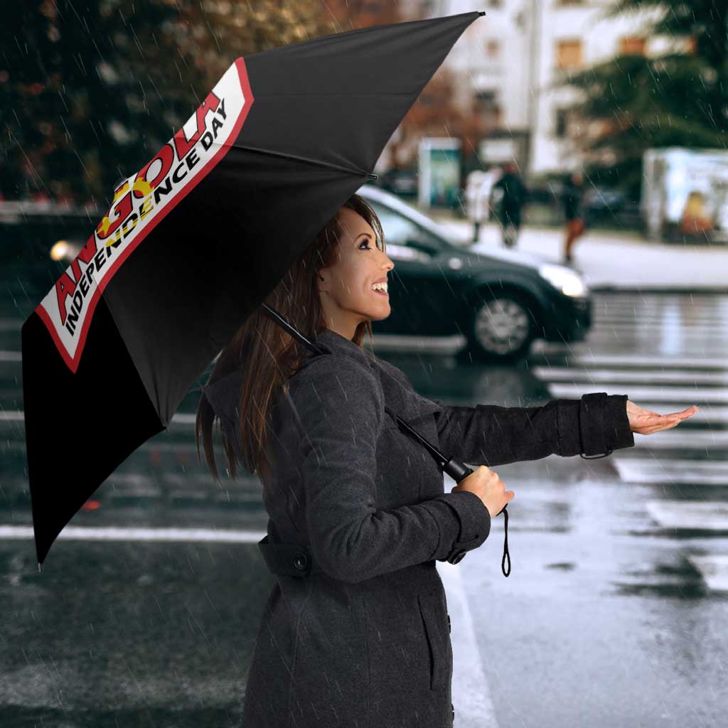Happy Angola Umbrella 50 Years of Independence - Wonder Print Shop
