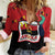 Happy Angola Women Casual Shirt 50 Years of Independence - Wonder Print Shop