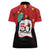 Happy Angola Women Polo Shirt 50 Years of Independence - Wonder Print Shop