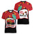 Happy Angola Women V-Neck T-Shirt 50 Years of Independence - Wonder Print Shop