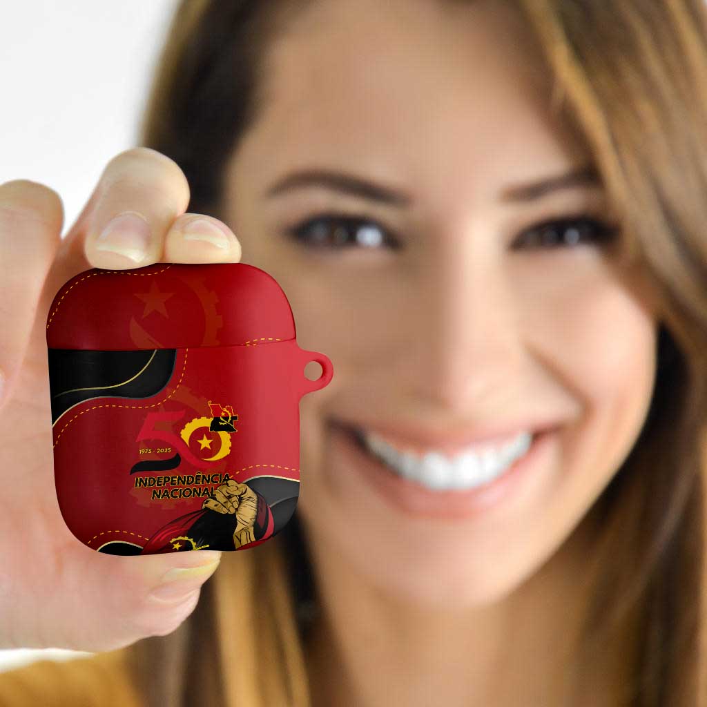 Angola Independence Day AirPods Case Virtue Is Stronger When United - Wonder Print Shop